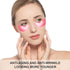 Pink Collagen Eye Mask, 30 Pairs Crystal Gold Under Eye Patches For Puffy Eyes and Dark Circles – Look Less Tired and Reduce Wrinkles and Fine Lin...