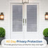 rabbitgoo Window Privacy Film, Frosted Glass Privacy Film, Window Frosting Cling for Glass, Non Adhesive Static Cling Front Door Covring, Anti-UV ...