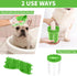 Dog Paw Cleaner, Portable Dog Paw Washer Pet Cleaning Silicone Brush with 3 Absorbent Towel, Pet Foot Cleaner for Small Breed Dogs(Green)...