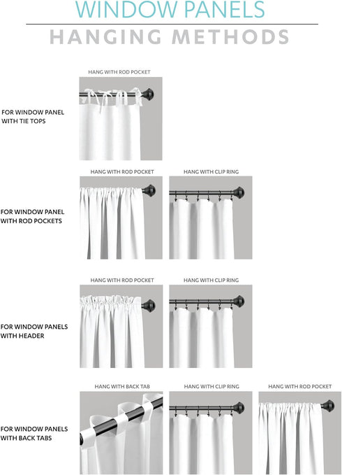 Lush Decor Nova Ruffle Window Curtain Panel Pair, 42"W x 84"L, Gray...