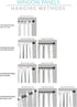 Lush Decor Nova Ruffle Window Curtain Panel Pair, 42"W x 84"L, Gray...