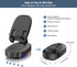 Cell Phone Stand with Wireless Bluetooth Speaker, Unique Gifts for Men/Women, Adjustable Phone Holder with 5 Colorful LED Modes, Anti-Slip Base HD...