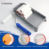 LIEKUMM Foam Paint Roller Covers, 4 Inch Foam Paint Roller, High-Density Foam Roller Refills Painting, Sponge Paint Roller, Suitable for Walls, Ca...