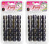 48 Pcs Beads Jewelry Making Kit DIY Hair Braiding Bracelet Ornaments Crafts Swirl Black Tone Jumbo Round Pony (Dark Brown)...