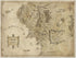 Yatsen Bridge Vinatge Wall Art Picture Canvas Painting Map of Middle Earth Poster HD Print Home Decor Artwork for Living Room Bedroom Office Stret...