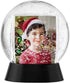 Neil Enterprises Inc. Sphere 2-Photo Snow Globe with Black Base...