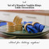 tuuli Kitchen – Wooden Napkin Rings, 6-Piece Napkin Holders for Table Decoration, Wooden Ring Set for Cloth, Linen and Paper Table Napkins, 1.69 x...