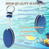 Floating Keychain for Boat Keys Float Buoy Boat Key Rings 2PCS Oval Shaped Foam Floating Keychains for Boating...