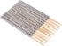 Quotidian Silver Glitter Rhinestone Bamboo Bling Sticks 6" (15cm) Pack of 24 - Candy Apple Cake pop Caramel...