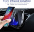 Wireless Car Mount Charger - Fast Wireless Car Charger Phone Case for iPhone, Android, and Qi-Enabled Devices - Auto Clamping & Rotating Car Phone...