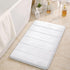 VANRA Small Bath Mat Bath Rugs Anti-Slip Memory Foam Non-Slip Bathroom Mat Soft Bathmat Carpet 15.7" X 23.6" (White)...