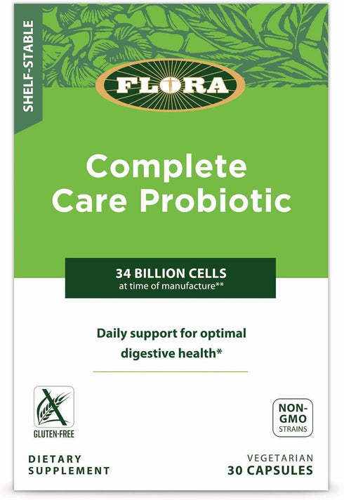 FLORA - Complete Care Probiotic, Shelf-Stable, 34 Billion CFU, 30 Count...