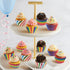 Mini Cupcake Muffin Liners - 600 Count Rainbow Paper Cupcake Liners for Baking, Small Muffin Cups Candy Wrappers, Colorful Tiny Cake Mold Chocolat...