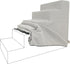 Best Pet Supplies Foam Pet Steps Cover for Small Dogs and Cats, Portable Ramp Stairs for Couch, Sofa, and High Bed Climbing (Cover Only) - Sand, 5...
