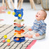 Ball Tower for Toddlers, Ball Drop and Roll Tower, Educational Development Toys for 2, 3, 4 Years Old Boys, Girls, Toddler Activities with 6 Balls...