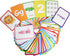 ZazzyKid Flash Cards for Toddlers Learning: 54 Double Sides Flashcards for Alphabets, Numbers, Colors, Shapes - Educational Toys for Preschool...