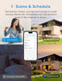 meross Smart Light Switch, Compatible with Alexa, Google Assistant and SmartThings, Single Pole WiFi Wall Switch, Needs Neutral Wire, Remote Contr...