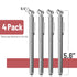 UNCO- Pencil Tire Pressure Gauge, 4 Pack, Tire Gauges for Tire Pressure, Tire Gauge, Air Pressure Gauge for Tires, Air Gauge Tire Pressure, Car Ti...