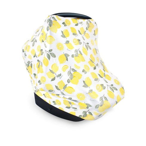 Hudson Baby Unisex Baby Multi-use Car Seat Canopy, Lemons, One Size...