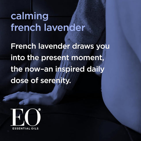EO Bubble Bath, 12 Ounce (Pack of 1), French Lavender, Organic Plant-Based, Botanical Extracts...