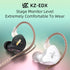 KZ EDX 1DD inears Earphone HiFi IEM Headphones, Wired in-Ear KZ Earbuds with New Upgraded 10mm Dynamic Driver, Removable Tangle-Free Cable for Gam...