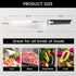 Professional Chef Knife 8 Inch Kitchen Knife, German High Carbon Stainless Steel Super Sharp Chef's Knife With Ergonomic Solid Wood Handle, Useful...
