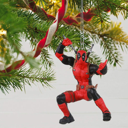 Hallmark Keepsake Christmas Ornament 2020, Marvel Deadpool (1799QXI6194)...
