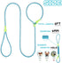 DaFuEn 6 FT Dog Slip Lead Dog Leash Dog Classic Training Leash Lightweight Durable Slip Leads for Dogs No-Pull Slip Leash and Collar Dog Leash for...