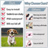 Waterproof Airtag Dog Collar Holder Compatible with Apple AirTag, Silicone Waterproof Air Tag Case for Dog Collar, Anti-Lost AirTag Holder for Pet...