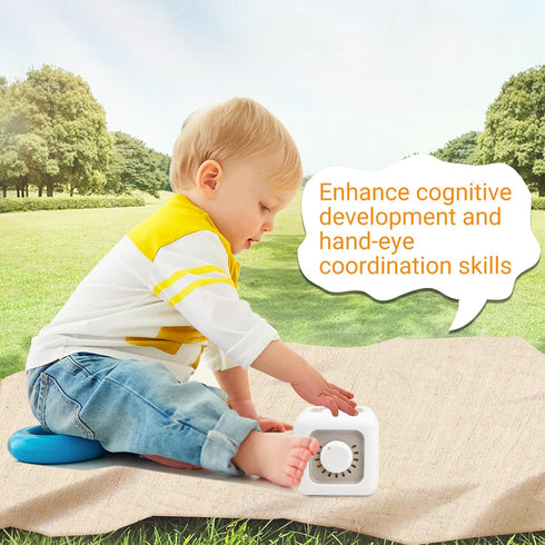 Montessori Busy Cube for Toddlers 1-3,Car Travel Toys Busy Board Activity Cube,Learning Stocking Stuffers Educational Birthday Gifts Sensory Baby ...