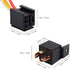 EHDIS 4-Pin Relay With Harness - Car Truck Motor Heavy Duty 80A 12V On/Off Normally Open SPST Socket Plug 4 Wire Automotive Model JD2912-1H-12VDC ...