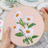 Louise Maelys 4 sets Floral Embroidery Kits for Beginners,Cross Stitch Kit for Adults,DIY Needlepoint Kits for Starters including embroidery cloth...