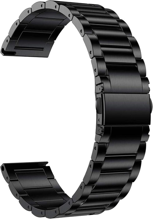 Compatible for Amazfit GTS 3 Band, YOUkei Quick Release Stainless Steel Metal Replacement Straps Compatible with Amazfit GTS 2 / GTS 2 Mini/GTS 3 ...