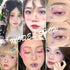 Glitter Rhinestones Pearl Butterfly Stickers for Eye Face Makeup Decoration Heart Star Gems Shiny Fairy Bow Butterflies Self Adhesive Body Hair Je...