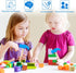 2 Pack Wooden Hammer Toys Simulation Hammers Maintenance Tools Educational Toys for Kids Birthday Party Games Supplies (Blue)...