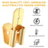 20 Pcs Piggyback Spade Connectors, 3 Way Adapter Dual Male to Single Female Unisulated Brass Quick Electrical Disconnect Connectors Piggyback Term...
