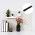 MECCANIXITY 6 Pack Acrylic Shelves for Wall Storage, 4 Inch Floating Shelves Display Shelf for Bathroom, Bedroom, Living Room, Home Decor, Black...