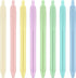 Pastel Retractable Ballpoint Pens,Medium Point 1.0mm Black Ink,Quick Drying,Smearing and Smudging Proof,Smooth Ink Pens (8)...