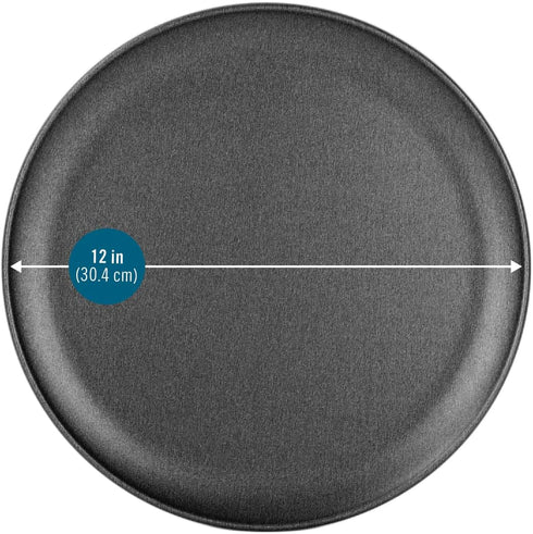 ProBake PB45 Teflon Xtra Non-Stick Pizza Pan, 12", Black...