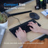 Perixx PERIBOARD-426 Wired Mini Low Profile Keyboard (Wired USB), US English Layout (11665)...