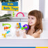 Bath Toys Suction Sensory Toys: 20 Pcs Silicone Suction Cup Toys - Bath Toys No Hole - Sensory Toys for Baby Toddlers...