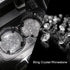 Car Cup Holder Coaster, 2 Pack Fashion Anti-Slip Shockproof Universal Vehicle Cup Holders Coasters Insert Bling Crystal Rhinestone Auto Automotive...