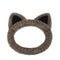 Facial Spa Headband Cosmetic Makeup Headband Skincare Headband for Washing Face Makeup (Cat Ear Brown)...