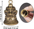 Guardian Brass Luck Bell for Motorcycle Car Bike Key Ring...