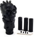Skull Manual Car Knob Shifter, Auto Gear Shift Handle Magic Skeleton Stick Style Fit Most MT Transmissions, Black...