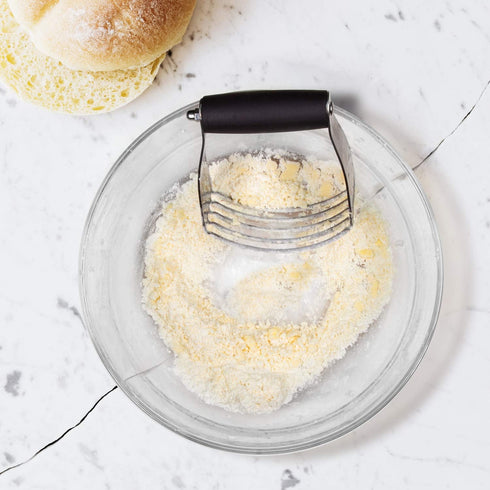 ALLTOP Pastry Shortening Blender Cutter,Stainless Steel Dough Masher for Butter, Biscuit,Baking, Kneading,Dough, Flakier and Fluffier Pie Crusts, ...