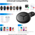 Nalwort 2 in 1 Wireless Charger Compatible with iPhone Apple Watch and AirPods Qi Fast Charger Wireless Charging Station for iPhone 15/14/13/12/11...