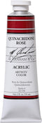 M. Graham & Co. 22-156 M. Graham 2-Ounce Tube Acrylic Paint, Quinacridone Rose...
