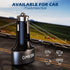 USB C Car Charger, 60W 3 Ports Car Charger USB Adapter Fast Charge PD&QC 3.0 Type C Car Cigarette Lighter Charger Compatible with iPhone13/12Pro M...