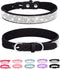 Dog Collar for Small Medium Large Dogs?Small Dog Collar for Female Dogs, Bling Girl Dog Collars, Pink Dog Collar, Rhinestone Puppy Collars (L, Bla...